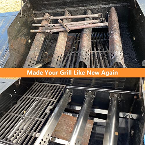 Hisencn Grill Replacement Parts for Charbroil Performance 5 Burner, 304 Stainless Steel Grill Parts for Charbroil 463347519, 463347518, 463361017, Replacement Parts for G470-5200-W1, G470-0004-W1 - Grill Parts America