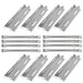 Hongso Grill 17" Burner Tubes 17 1/8" Heat Plates for Members Mark GR2039201-MM-00, Grill Chef BIG-8116 8 Burner Gas Grill Models, Set of 8 - Grill Parts America