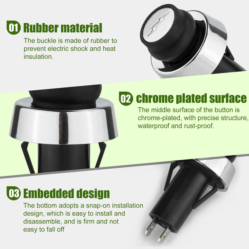 GS4 Igniter for Weber, GS4 Grill Igniter Switch/Button Practical Push Button Accessories/Parts Replacement for Weber #66220 Fit for Weber GS4 Genesis II & Spirit II Gas Grills S310 E310 S-210 E-210 - Grill Parts America