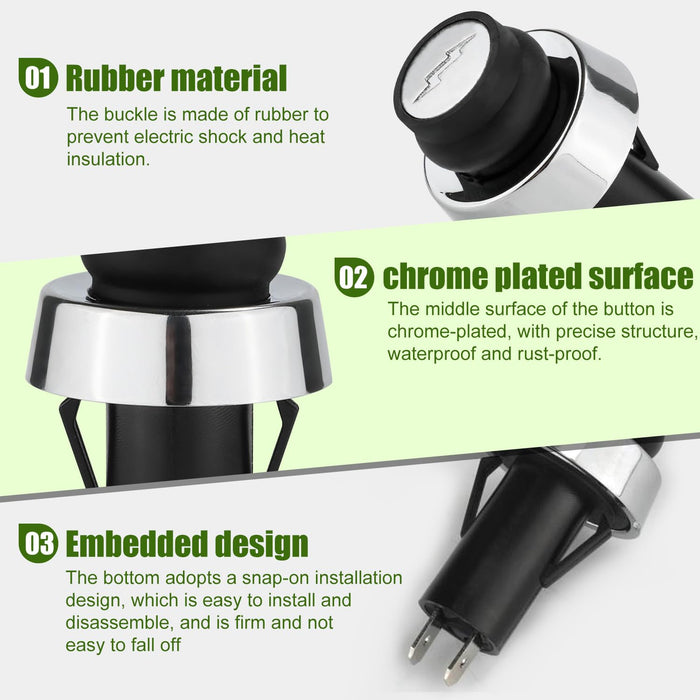 GS4 Igniter for Weber, GS4 Grill Igniter Switch/Button Practical Push Button Accessories/Parts Replacement for Weber #66220 Fit for Weber GS4 Genesis II & Spirit II Gas Grills S310 E310 S-210 E-210 - Grill Parts America