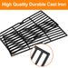 Uniflasy Cast Iron Cooking Grates for Dyna-Glo DGH373CRP-D DGF371CRP-D 3 Burner Grill, Cooking Grid Replacement Part Kit, 3 Pack - Grill Parts America