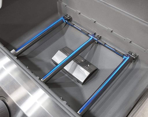 Hisencn 7636 Flavorizer Bars and 69787 Grill Burner - for Weber Spirit II 300, Spirit 300 Series, E310, S310, E320 S320 E330 S330 with Front Controls, 15.3" Flavorizer Bars, 18" Burner - Grill Parts America