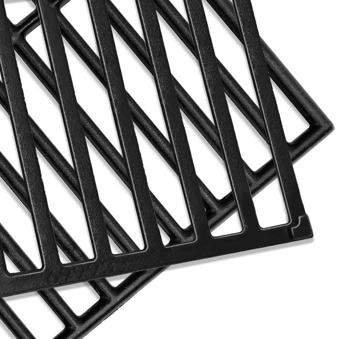 Uniflasy Cast Iron Cooking Grates for Dyna-Glo DGH373CRP-D DGF371CRP-D 3 Burner Grill, Cooking Grid Replacement Part Kit, 3 Pack - Grill Parts America