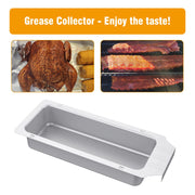 BBQ-PLUS Grease Catcher Pan for Masterbuilt 560/800/1050 XL Gravity Digital Charcoal Grill and Smoker,Grease Tray Replacement Part for Masterbuilt Grill Accessories - Grill Parts America