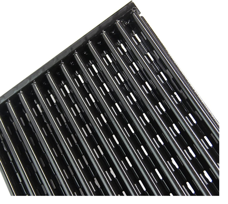 Hongso 17" x 8-5/8" Porcelain Coated Infrared Grill Emitter Grill Grates for 2 and 3 Burner Charbroil Performance Tru-Infrared 300, 450 Models; G460-0500-W1 - Grill Parts America
