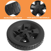 67058 Grill Wheels Replacement for Weber GS4 Spirit 2 Grill Parts Weber Spirit II 200 & 300 SER Weber GS4 SPIRIT II E-210, 2 E-310, II S-210, II S-310, Weber 28" Gas Griddle, 8'' Grill Casters, 2PCS - Grill Parts America