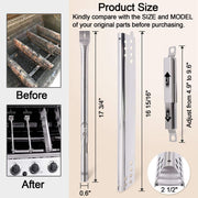 Replacement Parts for Charbroil Performance 475 4 Burner 463347017, 463361017, 463342119, 463347418, 463335517, G470-0004-w1, Heat Plate Tent Shield, Crossover Tube for Char-Broil 4 Burner Gas Grill - Grill Parts America