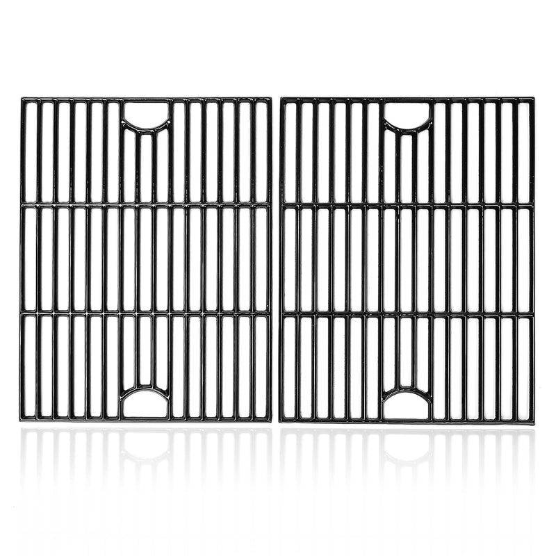 Uniflasy 17" Grill Porcelain Grate Replacement Part for Nexgrill 720-0830H, 720-0783E 720-0830X720-0783C 720-0670A 5 Burner 720-0888N Replacement for Kenmore 41516106210, Cast Iron Cooking Grill Grate - Grill Parts America
