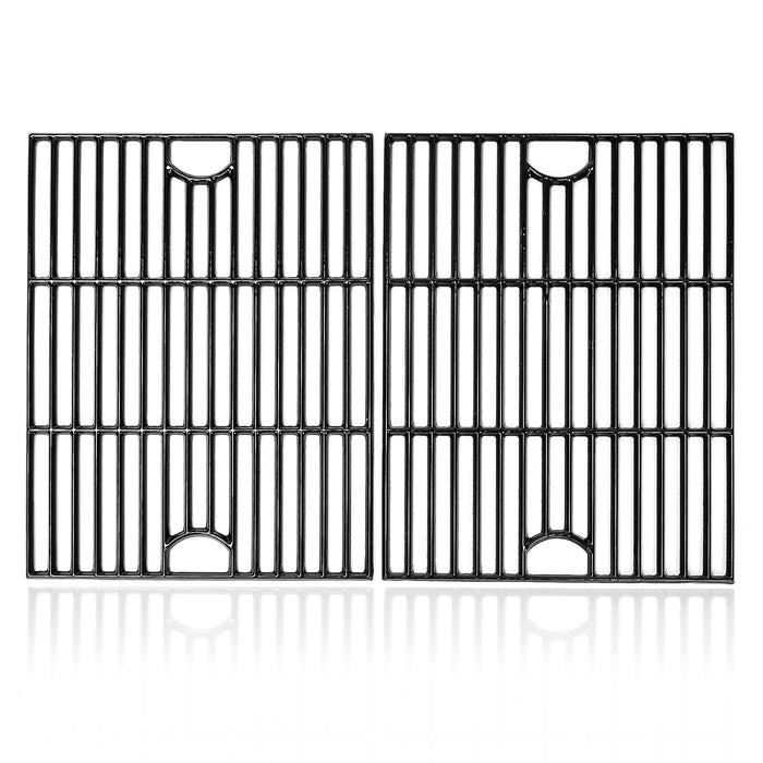Uniflasy 17" Grill Porcelain Grate Replacement Part for Nexgrill 720-0830H, 720-0783E 720-0830X720-0783C 720-0670A 5 Burner 720-0888N Replacement for Kenmore 41516106210, Cast Iron Cooking Grill Grate - Grill Parts America