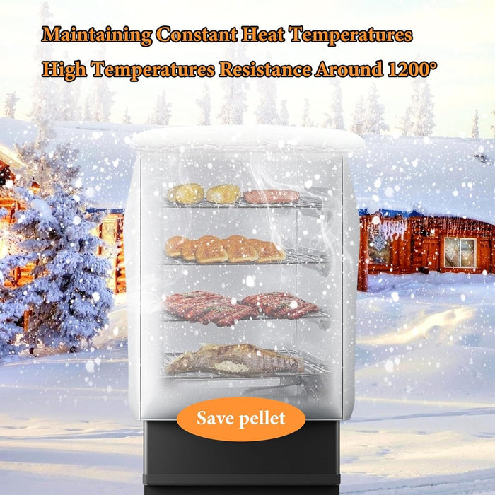 Uniflasy Thermal Insulated Blanket for Masterbuilt Electric Smoker 30