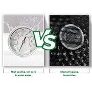 KAMaster BBQ Grill Temperature Gauge for Kamado Grill Joe Waterproof Large Face Thermometer Barbecue Charcoal Grill Stainless Steel 150-900°F Cooking Thermometer for Kamado Accessories - Grill Parts America
