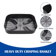 XSKCRSPBKT Combo Crisper Basket for Ninja OG751 OG701 Woodfire Outdoor Grill, 2.5-Quart Capacity Air Fry Basket for Ninja Grills OG700 Series 7-1 Woodfire Electric Outdoor Grill & Air Fryer, Non-Stick - Grill Parts America