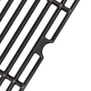 Hisencn Grill Replacement Parts for Dyna-Glo DGC350CNP-D DGF350CSP DGF350CSP-D, 2-Pack Porcelain Steel Heat Plates, 2-Pack Cast Iron Grill Grates, Flavorizer Bars - Grill Parts America