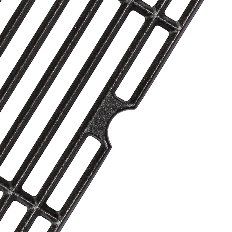 Hisencn Grill Replacement Parts for Dyna-Glo DGC350CNP-D DGF350CSP DGF350CSP-D, 2-Pack Porcelain Steel Heat Plates, 2-Pack Cast Iron Grill Grates, Flavorizer Bars - Grill Parts America