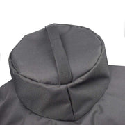 Mini LustrousGrill Cover Compatible with Large Big Green Egg, Large Ceramic Egg Type Kamado Table Cover, Waterproof Weather Resistant Cover, 60" L-27 W-31 H, Large(Black) - Grill Parts America