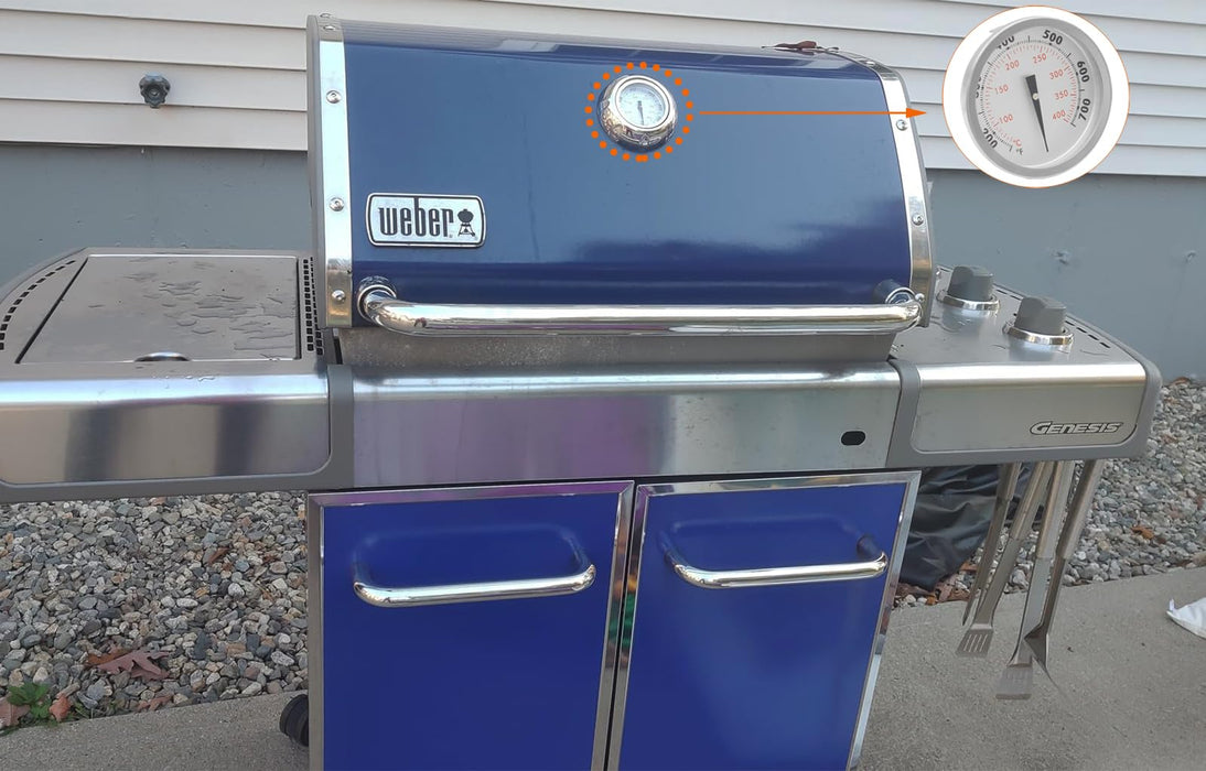 67088 67731 Accurate Lid Grill Thermometer for Weber Genesis Grill