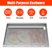 Utheer 6787 Full Size Grill Griddle Insert for Weber Spirit 300,Cast Iron Griddle for Weber Spirit GS4 II 300, Spirit 700, Genesis 1000, Spirit E/S-310 Replace for Weber 7638 7639 Grill Griddle Insert - Grill Parts America