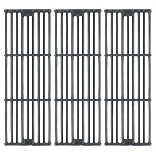 DelyCuise 19 3/4" Grill Grates for Chargriller 5050, 3001, 3030, 5252, 5650, 4000, 2121, 2123, 2222, 2828, 3725 Grill, Replacement Parts for King Griller 3008 Cast Iron Cooking Grill Grate, 3-Pack - Grill Parts America