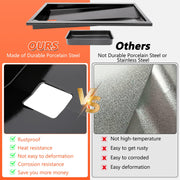 QuliMetal Grease Tray with Catch Pan for Weber Genesis 300 Series Gas Grills with Side Control Knob (2007-2010), Genesis E310, Genesis E320 Drip Pans Replace Weber #67767/67758 Genesis Grease Tray - Grill Parts America