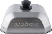 Blackstone 5555 Stainless Steel Square Basting Cover Medium (10" x 10") Flat Top Gas Grill Griddle BBQ Accessories- Cheese Melting Dome and Steaming Cover, Heat Resistant, Dishwasher Safe, Silver - Grill Parts America