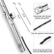 Replacement Parts for Charbroil Performance 475 4 Burner 463347017, 463361017, 463342119, 463347418, 463335517, G470-0004-w1, Heat Plate Tent Shield, Crossover Tube for Char-Broil 4 Burner Gas Grill - Grill Parts America