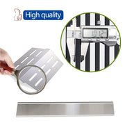 Zemibi Stainless Steel Flavorizer Bars & Heat Deflector, 7524 19.5" Porcelain-Enameled Cooking Grill Grates Gas Grill Replacement Parts for Weber Genesis 300 Series E310 E320 E330 S310 S320 S330 - Grill Parts America
