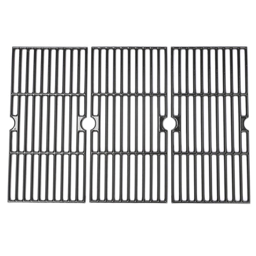 Hisencn Grill Grates Replacement for Charbroil Advantage 463343015, 463344015, 463344116, Kenmore, Advantage Gas2coal Parts 463340516, G467-0002-W1, 16 15/16" Porcelain Enameled Cooking Grids, 3 Packs - Grill Parts America