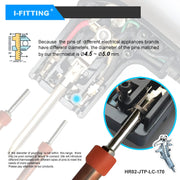 Adjustable Thermostat Probe Cord for Masterbuilt Smokers & Electric Griddles, Outdoor/Household Electric Smoker, IFITTING Power Cord with Thermostat Control, 15A/125V - Grill Parts America
