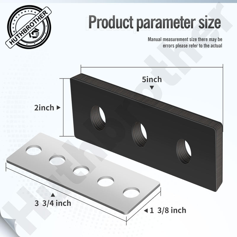 Snow Blower Impeller Modification Kit Universal 3/8" 3-Blade, for Modifies 2-Stage Machine, (3) - Grill Parts America