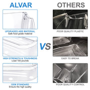 [2 PACK] UPGRADED 240356402 Refrigerator Door Bin Replacement,Compatible with Frigidaire Refrigerator Door Shelf Parts FFSS2615TS0 LFSS2612TF0 LFSS2612TE0 AP2549958 FGHS2631PF4A Door Shelf Shelves - Grill Parts America