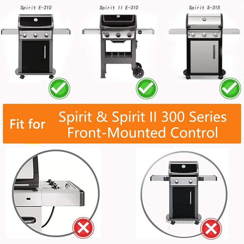 7636 Flavorizer Bars for Weber Spirit 2 Grill Parts, Replacement Parts for Weber Spirit II & I E310 E320 S310 S320 Grills, Flame Guard for Weber GS4 Spirit II 67046 69797 68843, Stainless Steel - Grill Parts America