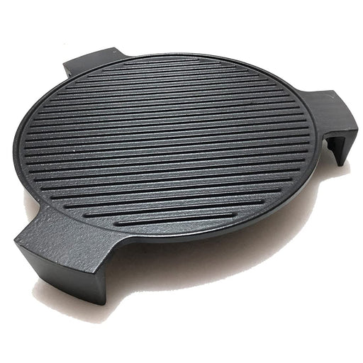 Dongftai Cast Iron Plate Setter, Smoking Stone, Pizza Stone Replacement for 18" Large Big Green Egg Grill, 18" Kamado Grill, Chargriller 18" Akorn Kamado - Grill Parts America