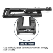 Hongso 16 inch Cast Iron Burner Pipe Tube Set Replacement Parts for Members Mark Y0101XC Y0660LP Y0600LP2 Y0005XC-2 Sam's Club, Grand Hall Y0005XC, Y0005XC-1 CISC Gas Grill, Set of 3 (CBI251) - Grill Parts America