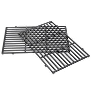 QuliMetal 19.5" Cooking Grates for Weber Genesis 300 Series, Genesis E310 E320 E330 S310 S320 S330, Polished Porcelain Grill Grates Replacement for Weber 7524 7528 - Grill Parts America