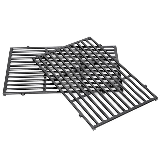 QuliMetal 19.5" Cooking Grates for Weber Genesis 300 Series, Genesis E310 E320 E330 S310 S320 S330, Polished Porcelain Grill Grates Replacement for Weber 7524 7528 - Grill Parts America