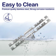 YOUFIRE Grills Crossover Tube Gas Grill Parts 21 11/16" x 1 5/8" Stainless Steel BBQ Carryover Burner Replacement for Select Broil King and Huntington Gas Grill Models Grill Accessories - Grill Parts America