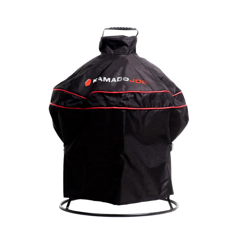 Kamado Joe KJ15080420 Joe Jr. 13.5 inch Grill Cover, Black - Grill Parts America