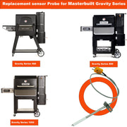 Digital Temperature Grill Sensor, Digital MasterBuilt's Replacement Temperature Probe for Masterbuilt Gravity Stove Series 560/800/1050XL Digital Charcoal Grill + Smoker - Grill Parts America