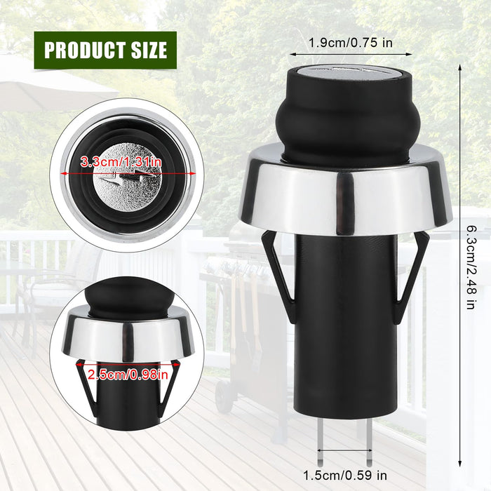 GS4 Igniter for Weber, GS4 Grill Igniter Switch/Button Practical Push Button Accessories/Parts Replacement for Weber #66220 Fit for Weber GS4 Genesis II & Spirit II Gas Grills S310 E310 S-210 E-210 - Grill Parts America