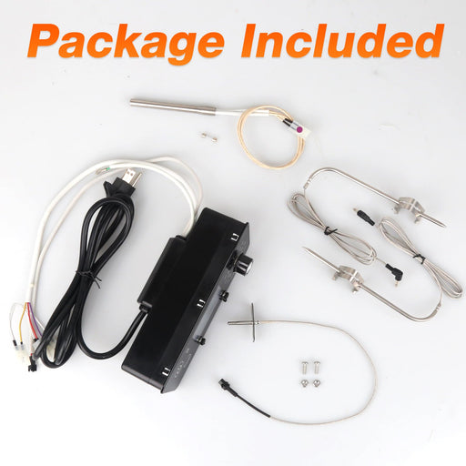 Pellet Grill Controller Replacement Parts for Pit Boss Grill Parts 7 Series Vertical Smokers w/Hot Rod Ignitor RTD Temperature Sensor Meat Probes Clips - Grill Parts America