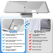 Wanchao Adjustable Grease Tray with Catch Pan, for 2/3/4 Burner Models Grease Tray for Gas Grill, Grill Replacement Parts for Dyna Glo, Master, Nexgrill, Expert Grill, Kenmore, BHG and More - Grill Parts America
