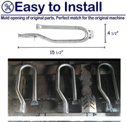 YOUFIRE Gas Burners Tube Stainless Steel Grill Replacement Parts for Members Mark BQ05046-6, BBQ Pro BQ05041-28, BQ51009, Sam's Club, Outdoor Gourmet,Set of 3 Pack Pipe Burner - Grill Parts America