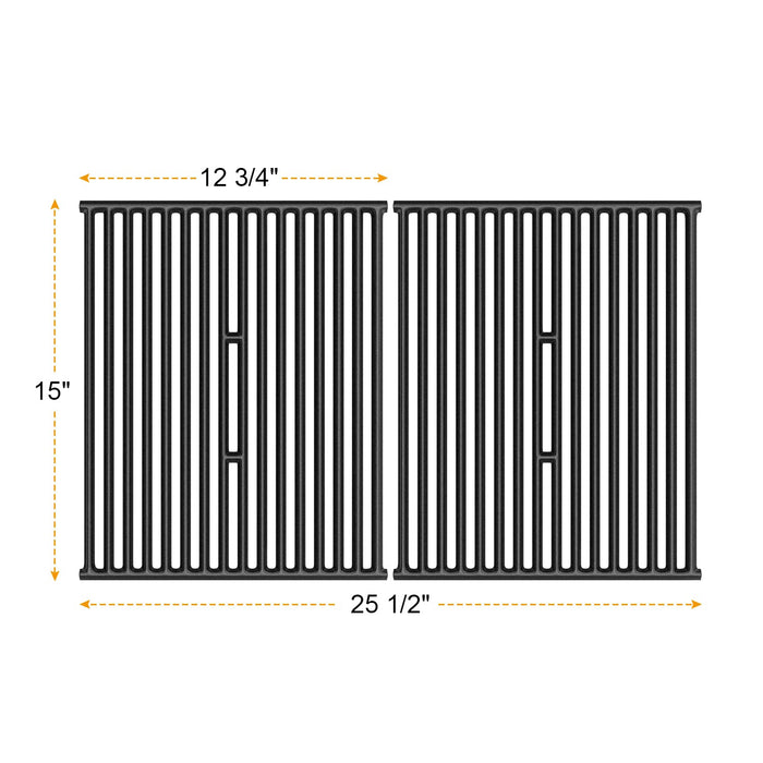 SafBbcue Replacement Broil King Grill Parts 9865-54 9868-54 9865-87 9455-87 9458-84 Crown 10, 20, 40, 90 Signet 20, 70, 90 Broil King Grates -Cast Iron - Grill Parts America
