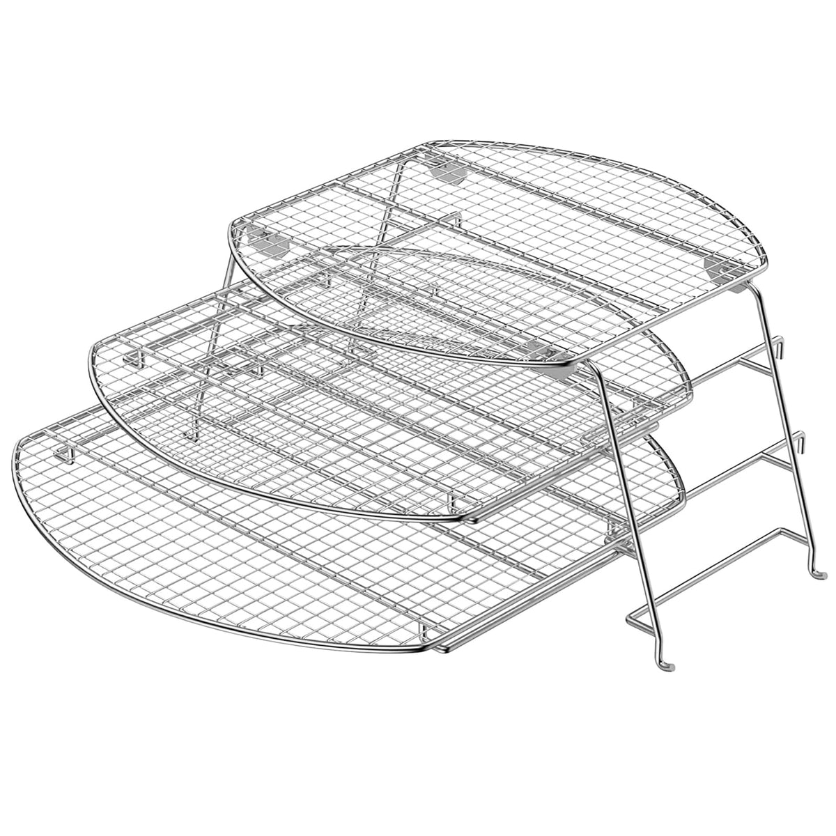 AJinTeby Foldable Multipurpose Jerky Rack Warming Rack, Cooking Expans ...