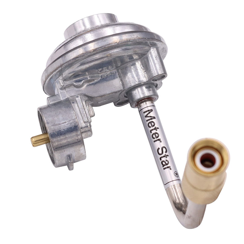 METER STAR Low Pressure 1lb Griddle Regulator Replacement Parts,Griddle Regulator, Gas Griddle Regulator Replacement for Blackstone 17" and 22" Tabletop Griddle - Grill Parts America