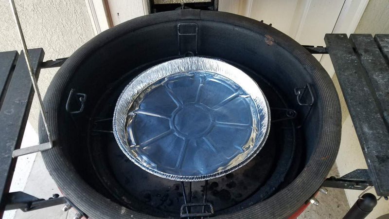 Premium Products Corp. Disposable Drip Pans - 10 Pack -11 Inch by 1 Inch Medium Round Drip Pans - Perfect for Medium, Small & MiniMax Big Green Egg, Kamado Joe Style, Acorn & Weber Grills & Smokers - Grill Parts America
