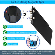 Pellet Helper Chute for Traeger Grill, Magnetic Cleanout Chute for Pellets Smoker, Durable Outdoor Pellets Slide for Pit Boss/Traeger Ironwood 885, Pro Series 34, Pro Series 22, Pro D2 575 Grills - Grill Parts America