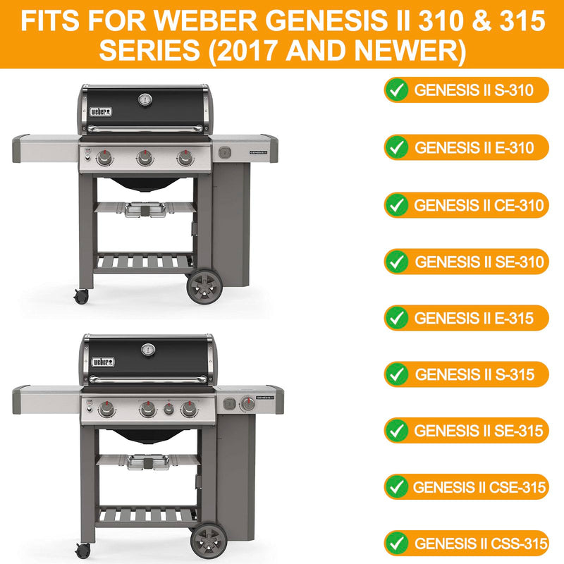 66354 Igniter Kit for Weber GS4 Genesis II Grill Parts Ignition 69308 for Weber GS4 2 E-310 Replacement, Genesis 2 E315, 2 S310, II S315, II SE-310, II SE-315, II CE-310, II CSE-315, II CSS-315 Grills - Grill Parts America