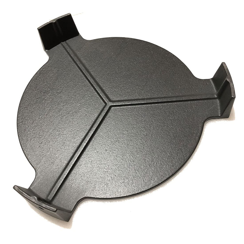 Dongftai Cast Iron Plate Setter, Smoking Stone, Pizza Stone Replacement for 18" Large Big Green Egg Grill, 18" Kamado Grill, Chargriller 18" Akorn Kamado - Grill Parts America