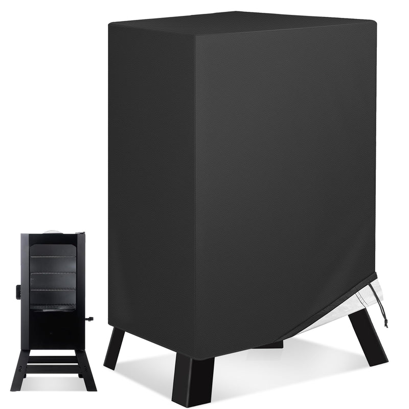 NEXCOVER Electric Smoker Cover 30 Inch - BBQ Grill Cover for Masterbuilt Smokers, Waterproof Barbecue Cover, 18.5" W x 17.5" D x 33" H, Outdoor Vertical Smoker Cover for Cuisinart, Dyna-glo. - Grill Parts America